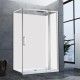 900*750*1900mm Swing Door Rectangle Shower Box